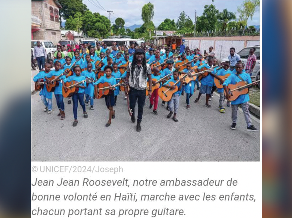L’UNICEF utilise l’art pour protéger les enfants haïtiens contre les groupes armés